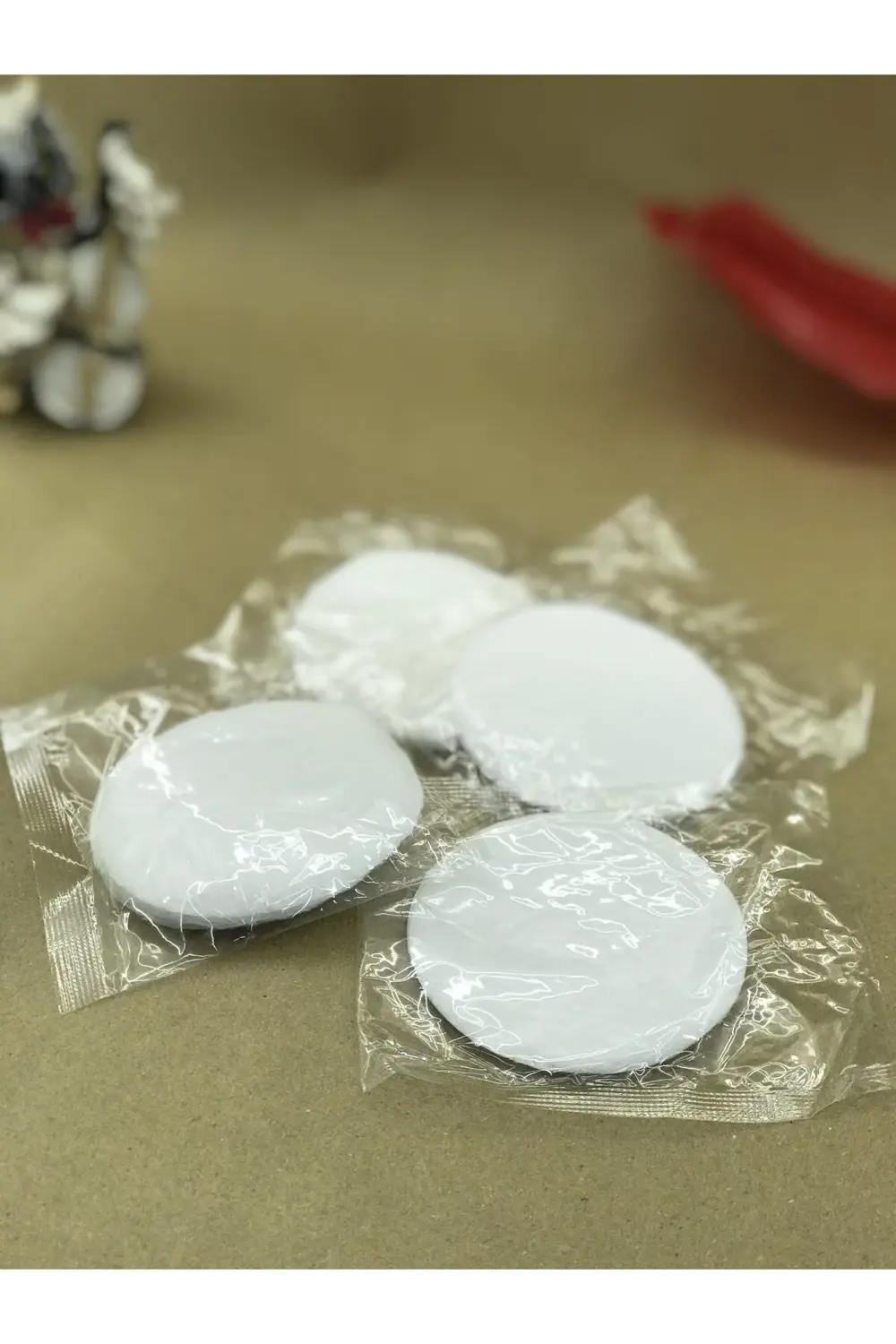 500 Adet 2'li Yüz Temizleme Pamuğu Tek Kullanımlık Otel Bakım Pam