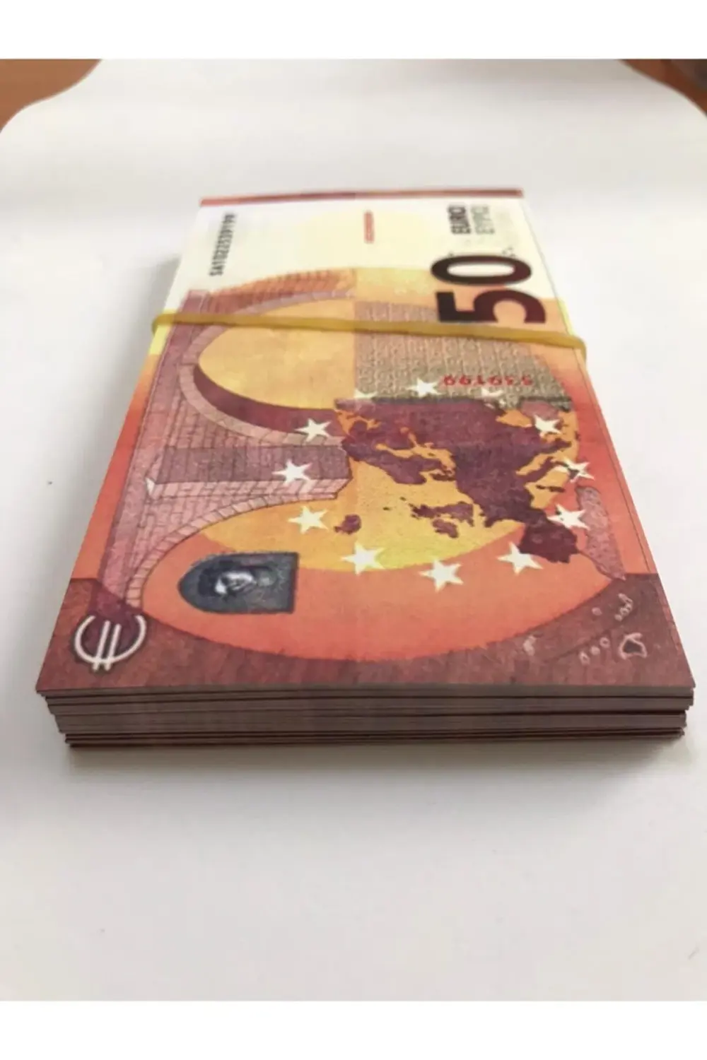 500 Adet 50 Euro Geçersiz Şaka Düğün Parası