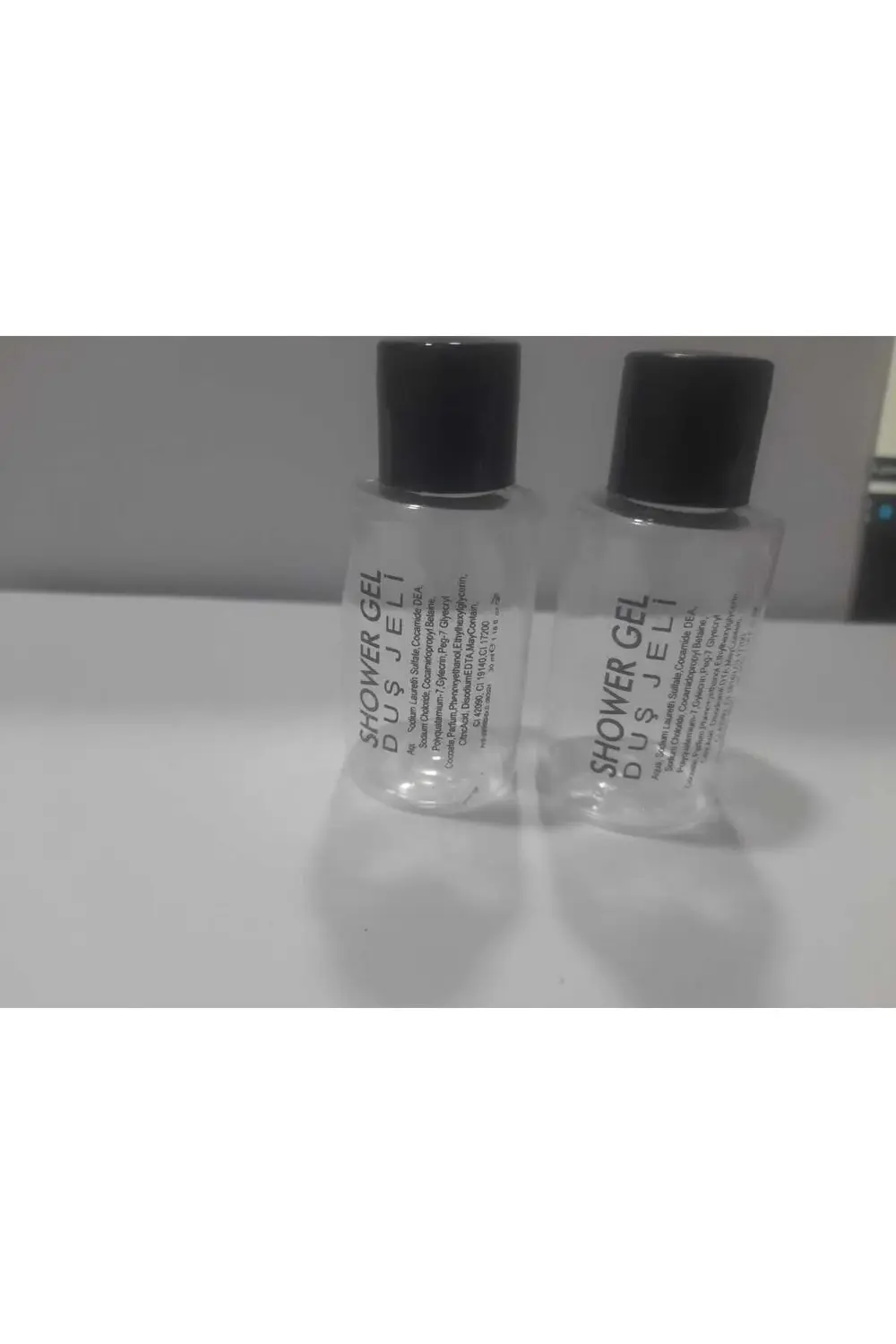 500 ADET BASKILI BOŞ ŞİŞE. DUŞ JELİ BASKILI ŞİŞE. OTEL TİPİ MİNİK