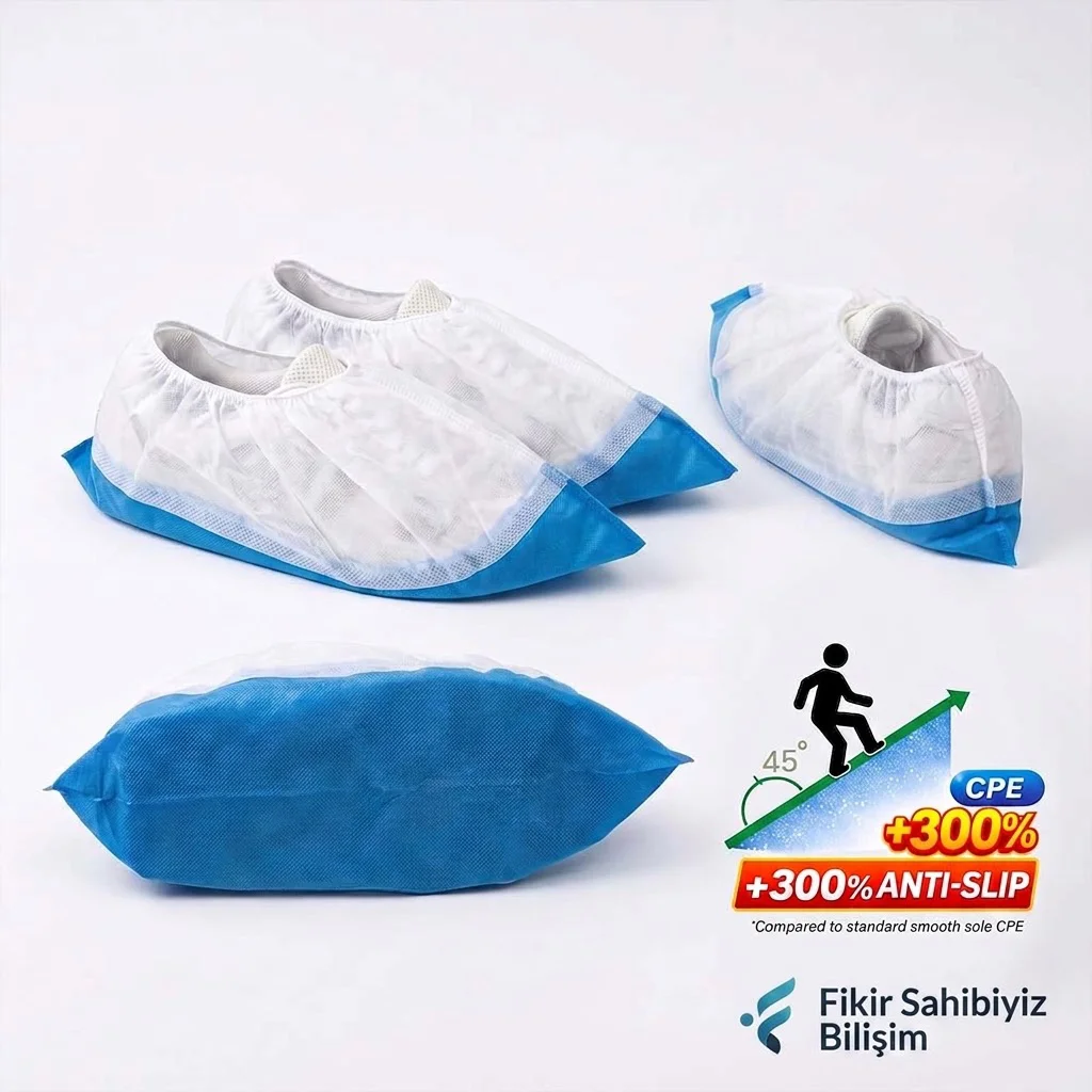 500 Adet CPE Kaymaz Taban Özel Tabanlı Tela Bez Galoş (500 Lü Paket) 500 Adet CPE Kaymaz Taban Özel Tabanlı Tela Bez Galoş (500 Lü Paket) Fiyatı, Yorumları ve Özellikleri