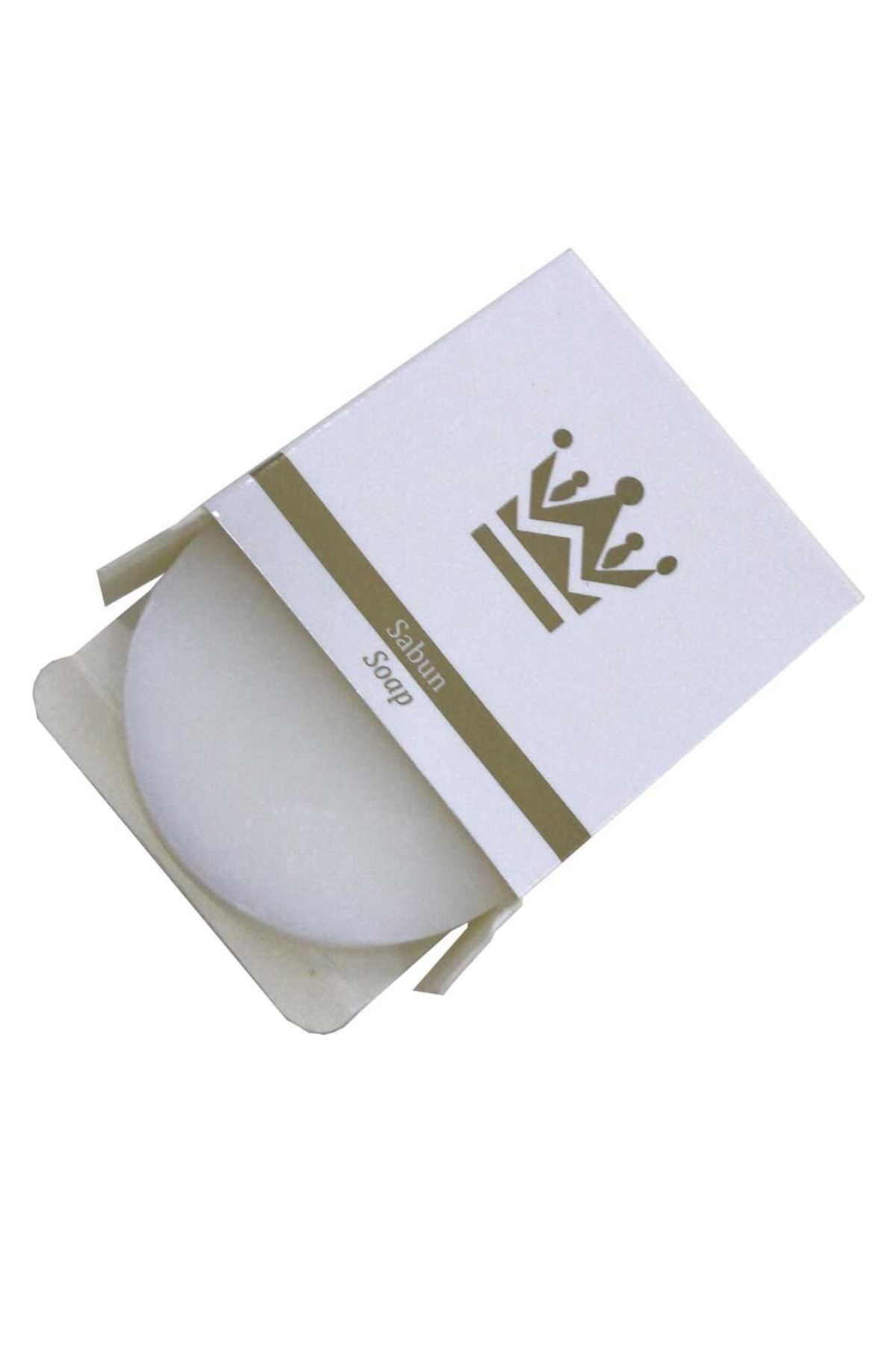 Private 500 Adet Otel Sabunu Buklet Kutulu 15 Gr Beyaz Yuvarlak