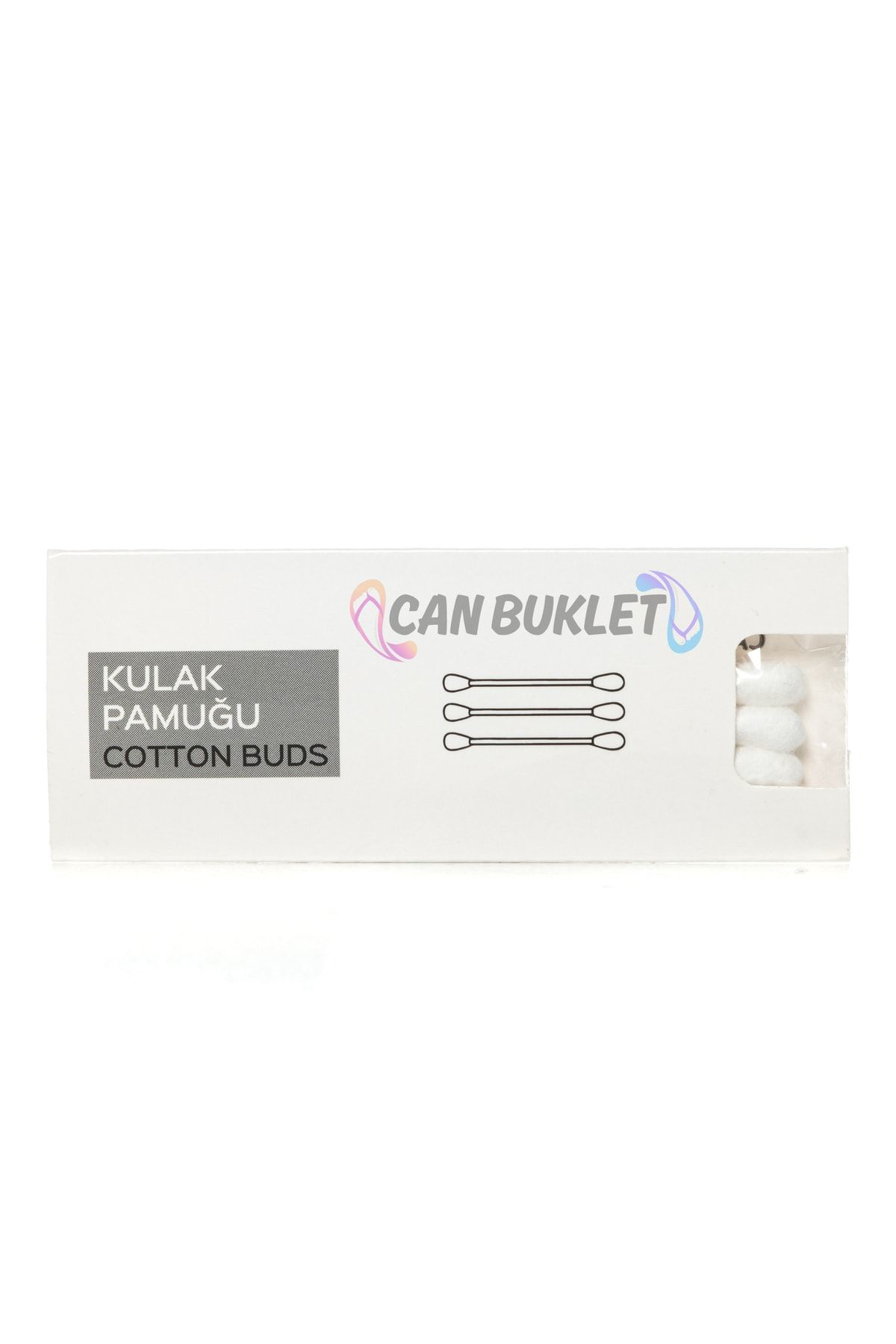 Can Buklet 500 Adet Otel Tipi Kutulu 3'Lü Kulak Pamuğu
