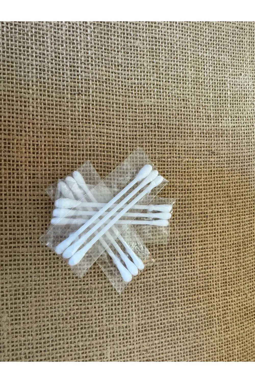 500 Adet Otel Tipi Kulak Pamuğu 3'lü Paketli, Kulak Çubuğu, Kulak