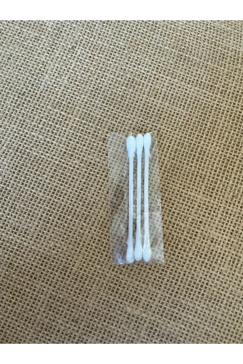 500 Adet Otel Tipi Kulak Pamuğu 3'lü Paketli, Kulak Çubuğu, Kulak