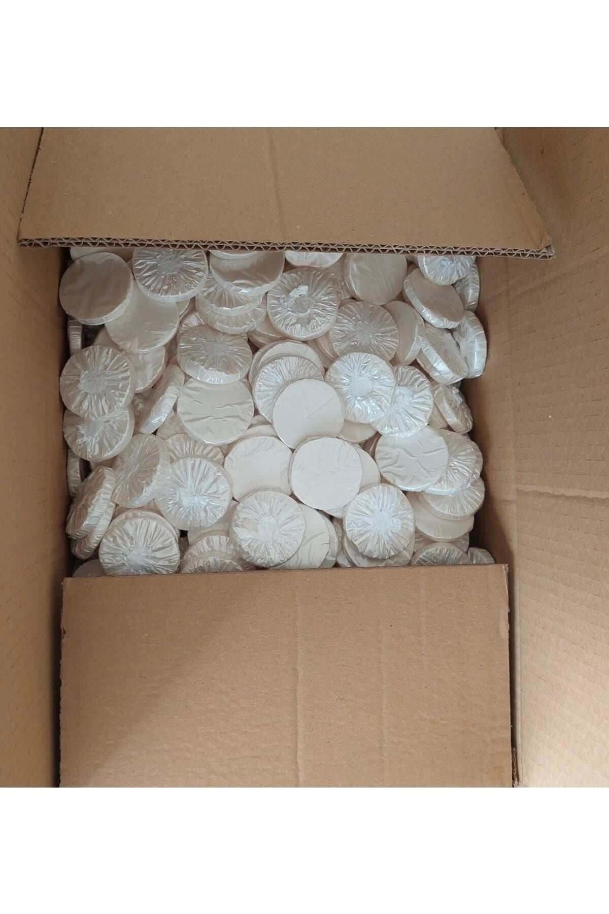 Uygar 500 Adet Pileli Sargılı Mini Otel Sabunu  15 Gr Beyaz Sabun Etike