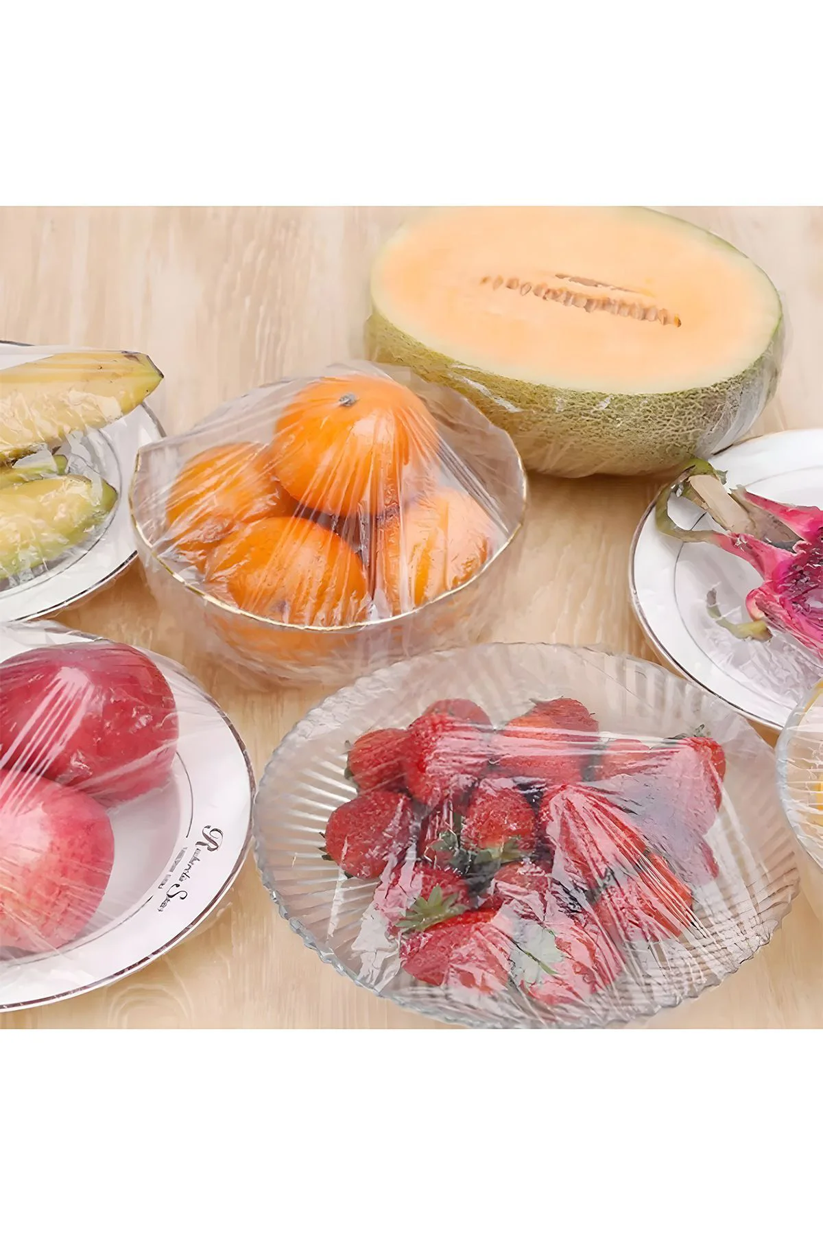 500 Adet Pratik Tazeliği Koruyan Tencere ve Tabak Bonesi | Çok Am