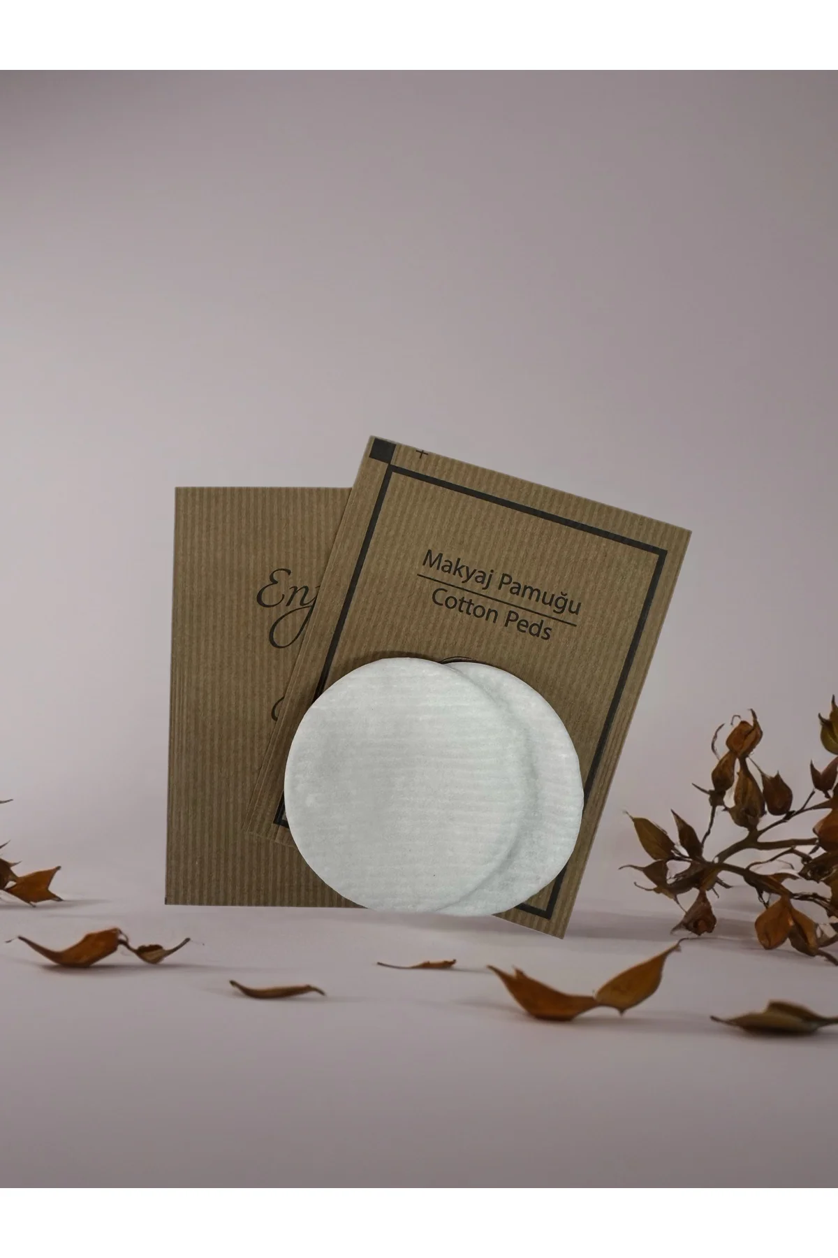 500 adet tek kullanımlık otel tipi makyaj pamuğu