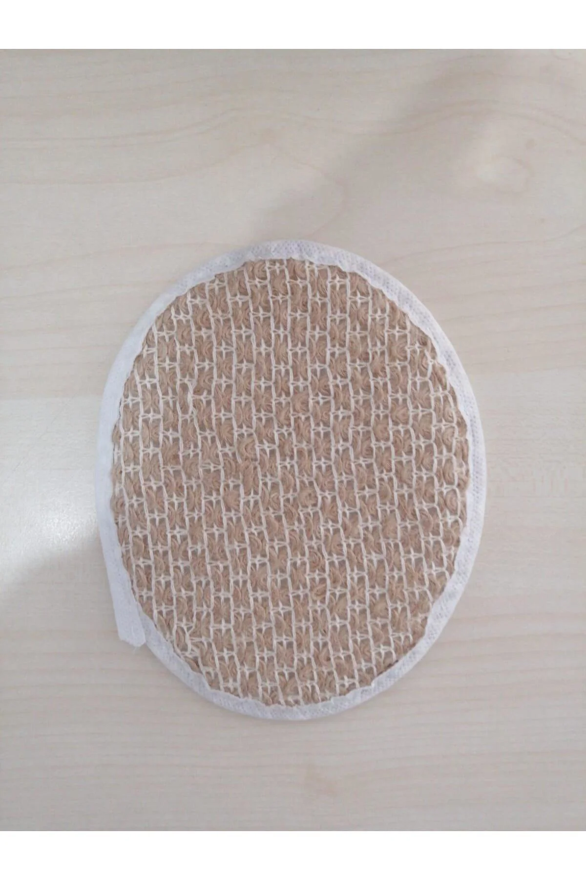 500 Adet Tek Kullanımlık Örme Banyo Lifi Poşetli Oval Tip