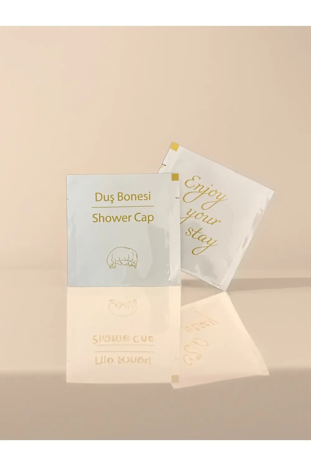 500 adet yırt-aç otel tipi duş bonesi