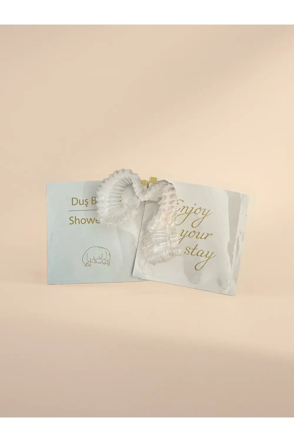 500 adet yırt-aç otel tipi duş bonesi