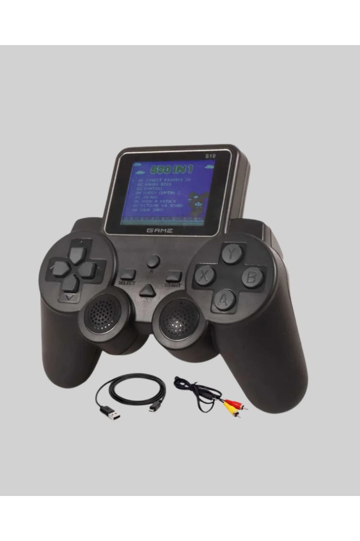 500 Dahili Oyunlu Taşınabilir Retro El Konsolu-2.4 inç Renkli Ekr