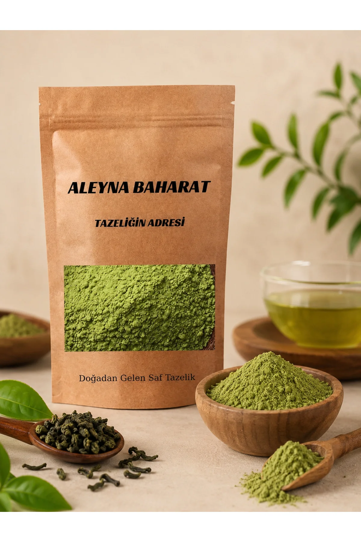 500 Gr YeşilÇay Toz ( Matcha ) Yeni Öğütülmüş