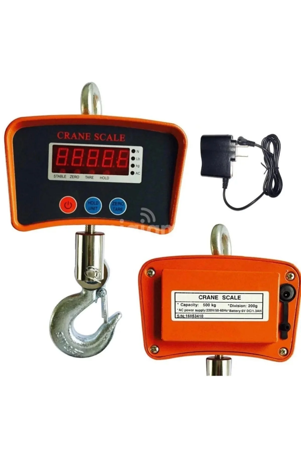 500 kg Dijital Askılı Çengel Baskül Terazi - Yüksek Kapasiteli Ha