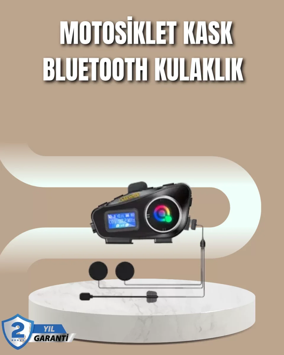 500 Metre İnterkom Mesafeli Kask Kulaklığı Gürültü Engelleyici - 