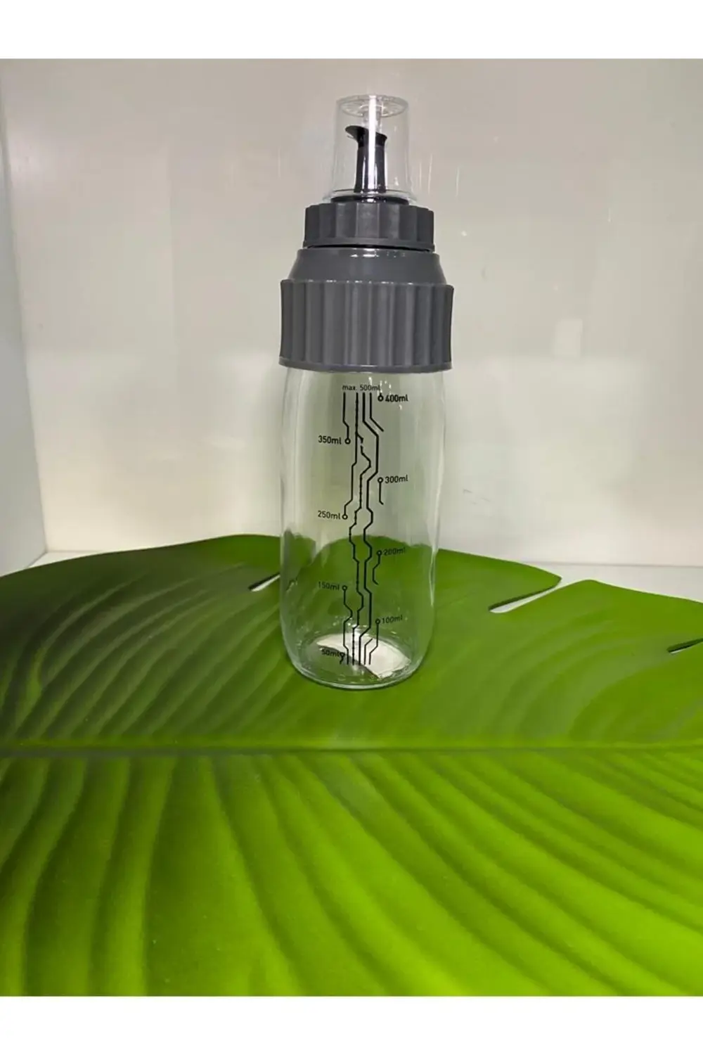 500 Ml Akıllı Damlatmaz Yağlık-sirkelik-limonluk Antrasit