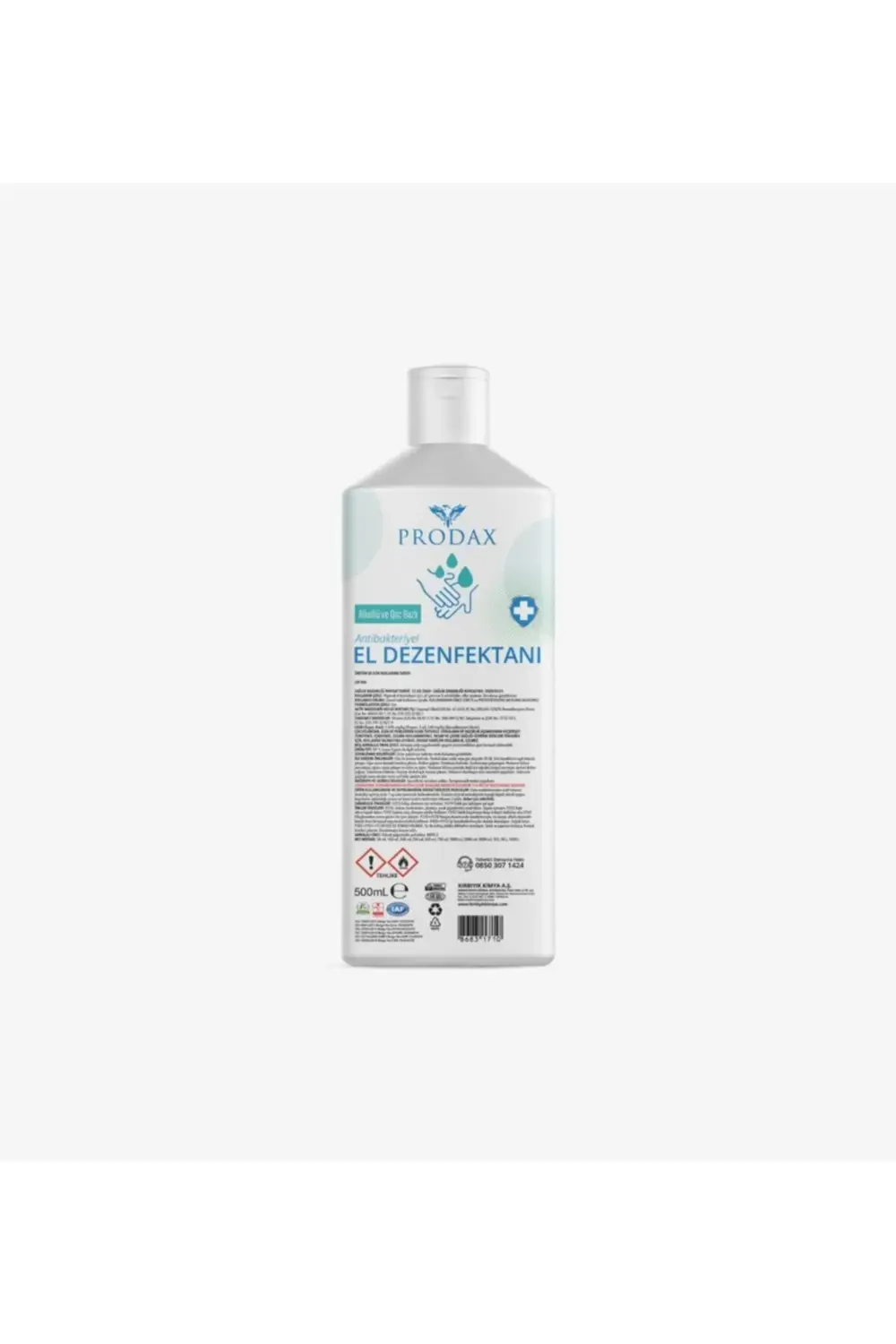 500 Ml El Dezenfektanı Sıvı Pompalı