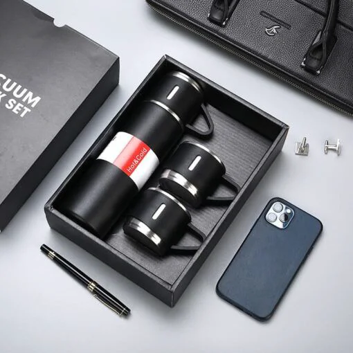 500 ml Kapasiteli Kutulu Termos Set