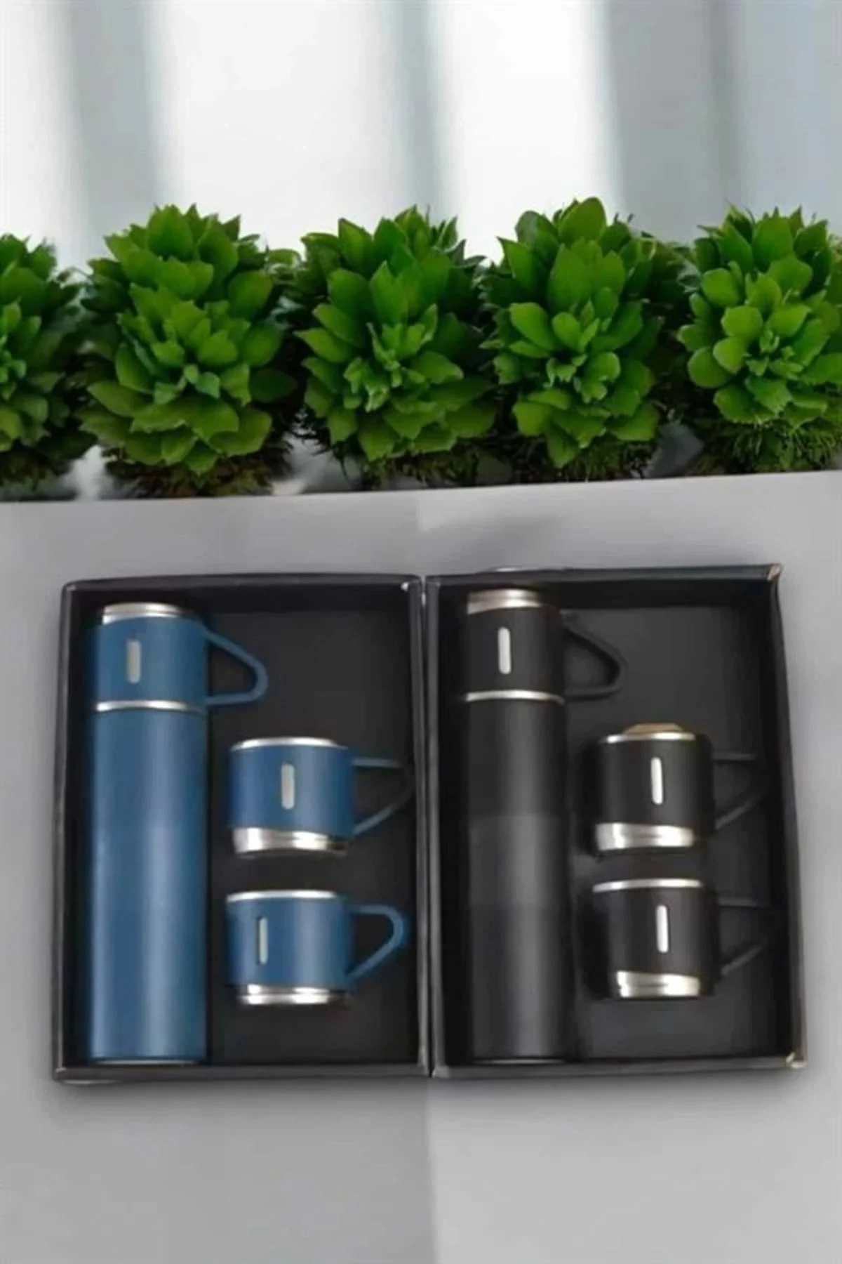 500 Ml Kapasiteli Taşınabilir Basınçlı Termos Seti Günlük Kullanı