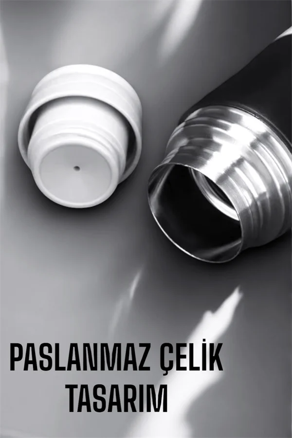 500 ml Kapasiteli Taşınabilir Basınçlı Termos Seti Günlük Kullanı