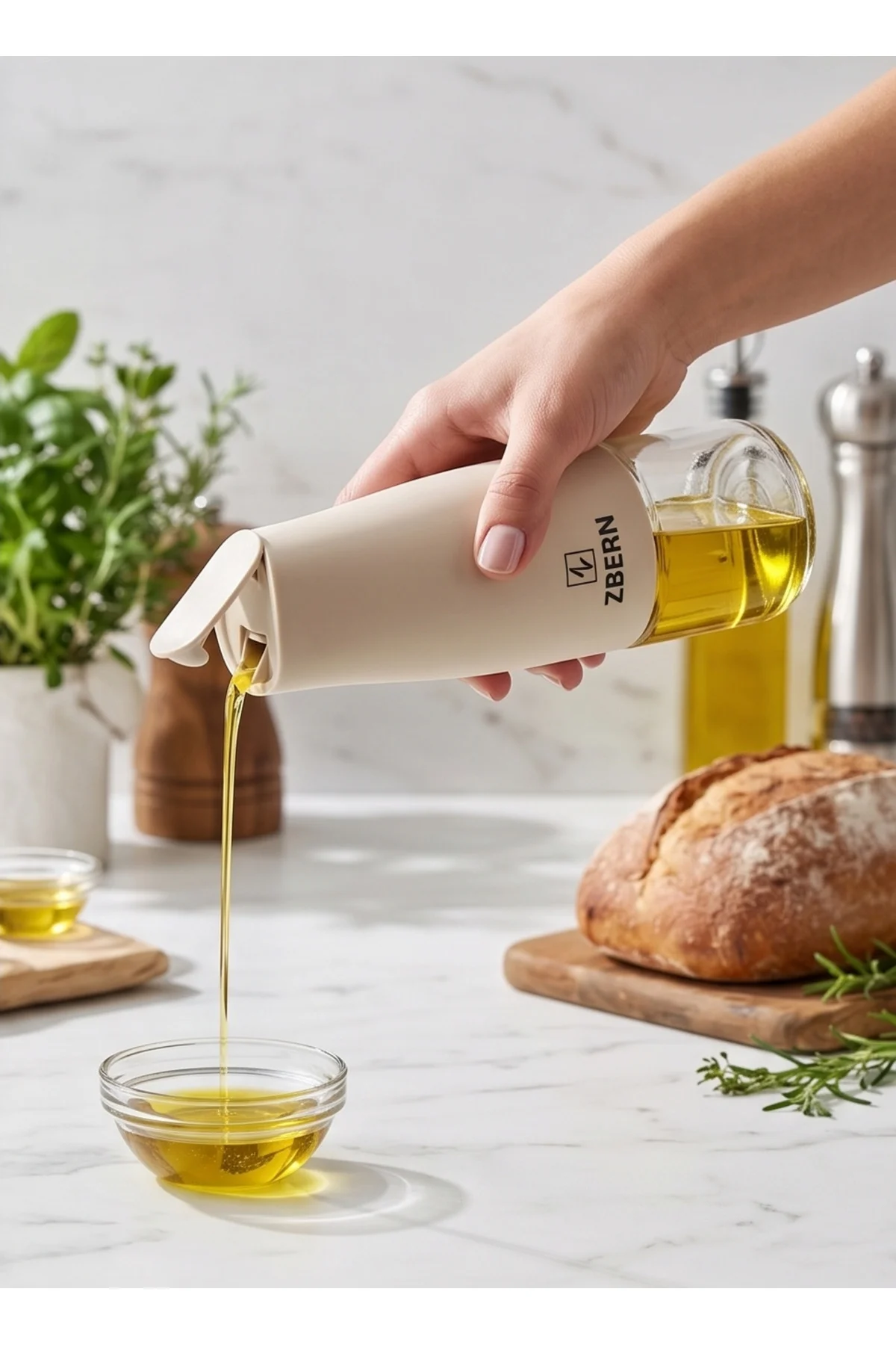 500 ml Otomatik Kapaklı Cam Yağdanlık Akıllı Yağ Şişesi, Sirkelik 500 ml Otomatik Kapaklı Cam Yağdanlık Akıllı Yağ Şişesi, Sirkelik