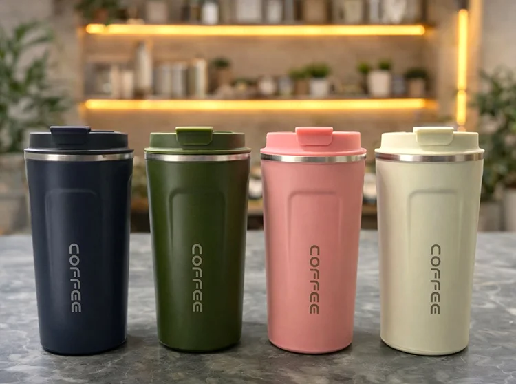 500 ml Paslanmaz Çelik Termos Mug - Çift Katmanlı Sızdırmaz Kahve Kupası ALK3134 Fiyatı, Yorumları ve Özellikleri