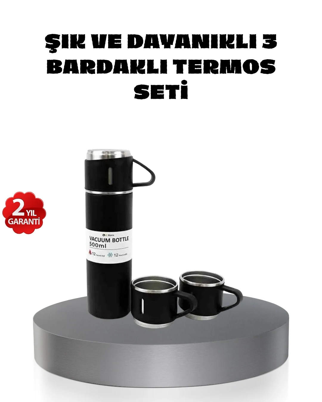 500 ml Paslanmaz Çelik Termos Seti – Sızdırmaz, Vakumlu, Isı Koruma Özellikli, Taşınabilir Termos Fiyatı, Yorumları ve Özellikleri