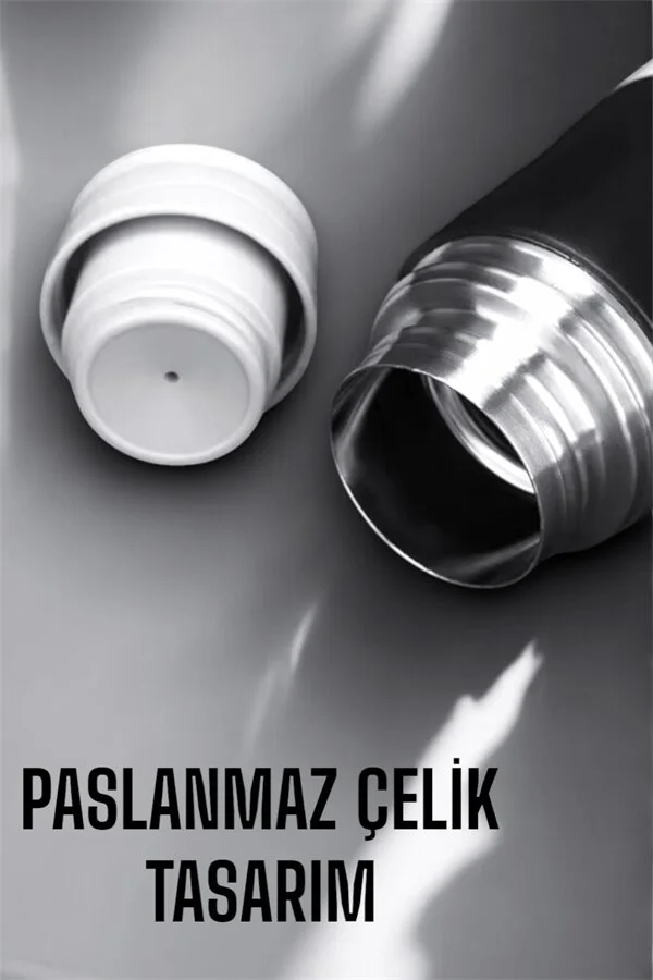 500 ml Taşınabilir Basınçlı Termos Seti - Vakumlu Sızdırmaz Termos
