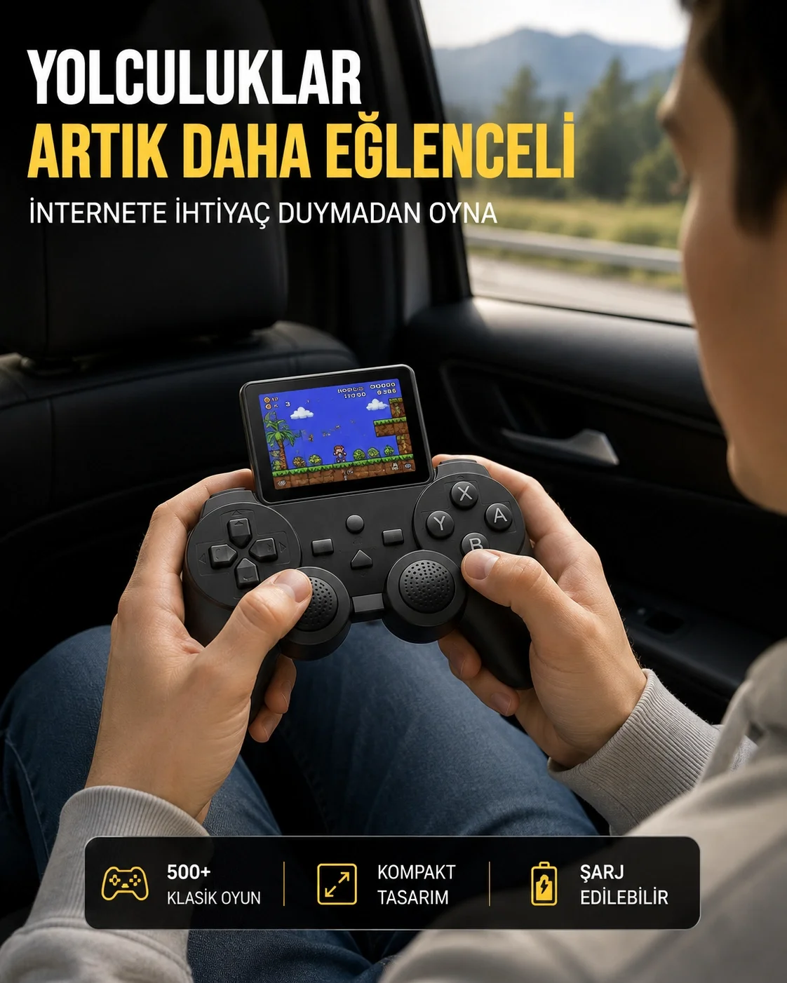 500 Oyun Tek Cihazda! Nostalji ve Eğlence Yanınızda