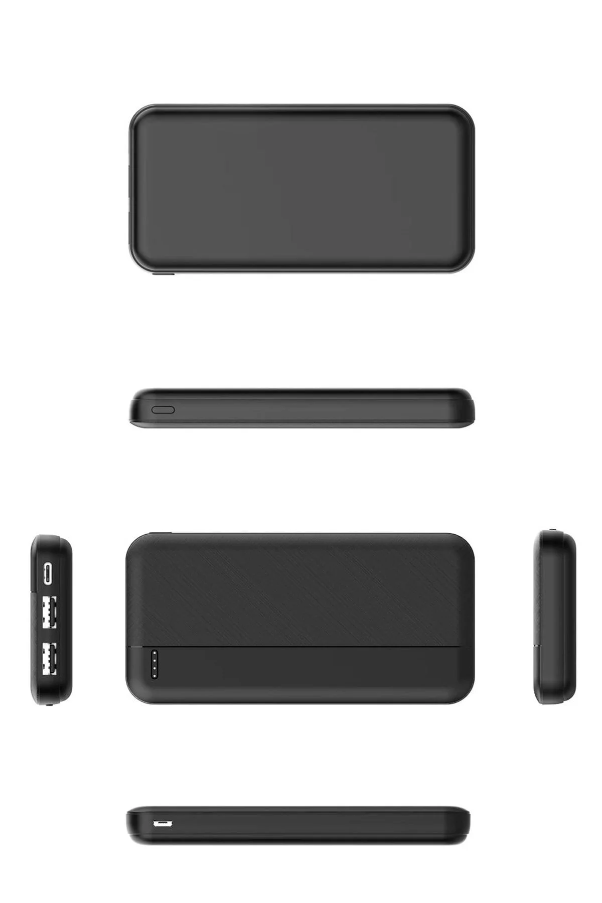 5000 Mah Beyaz Powerbank Hızlı Şarj Destekli Trm-1005