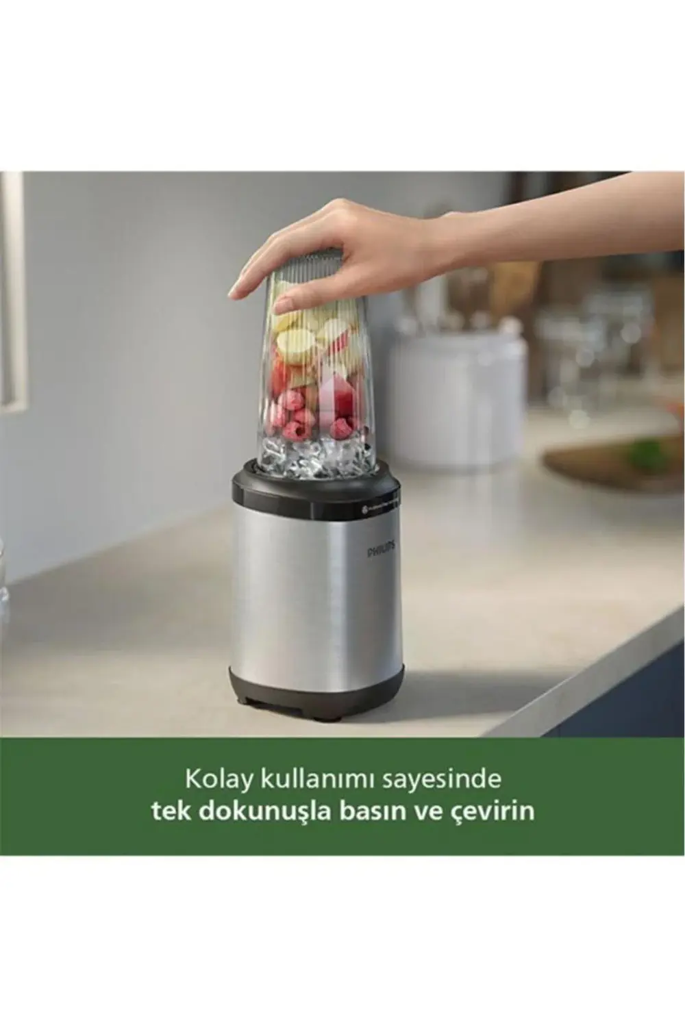 Philips 5000 Serisi Blender 800W, Problend Plus Teknolojisi, 0,7 Lt Kapas