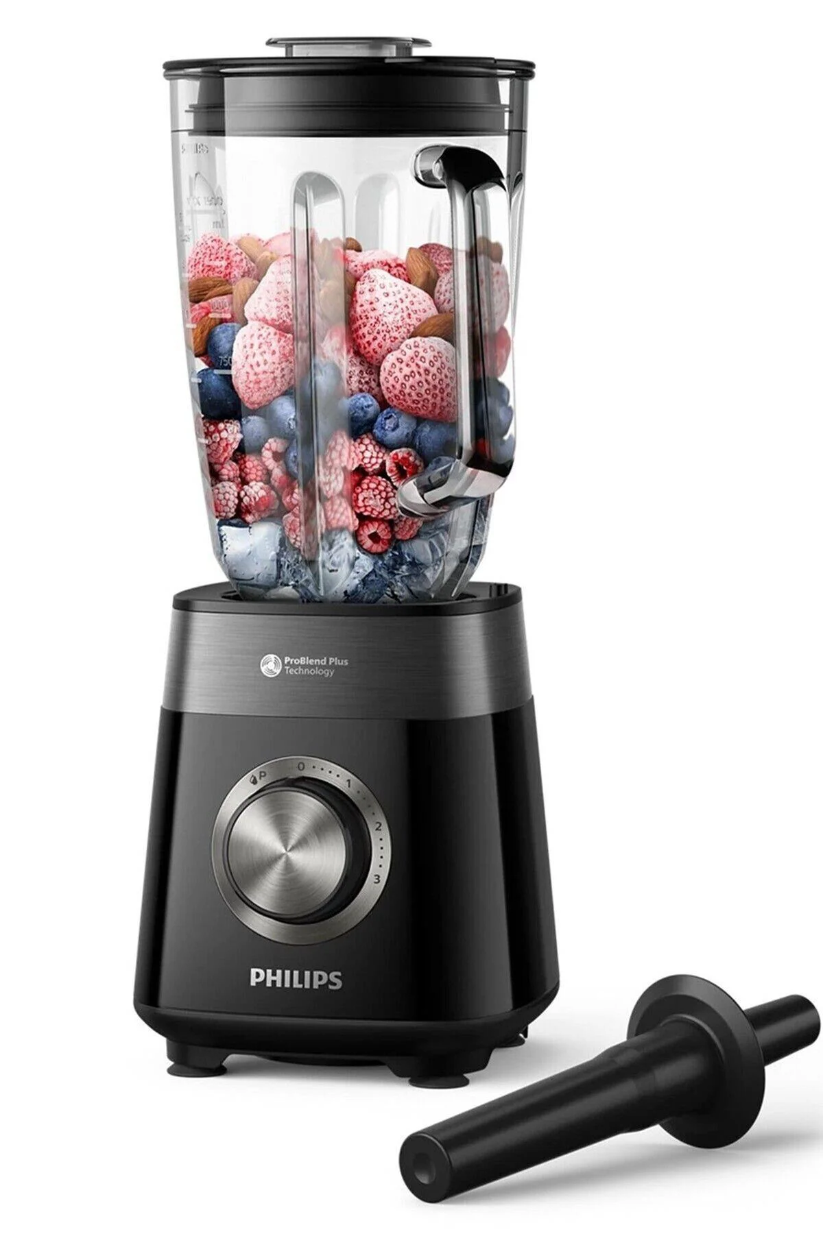5000 Serisi Blender 1200W, ProBlend Plus Teknolojisi, 2 Lt Kapasiteli Cam Hazne, HR3030/00 5000 Serisi Blender 1200W, ProBlend Plus Teknolojisi, 2 Lt Kapasiteli Cam Hazne, HR3030/00