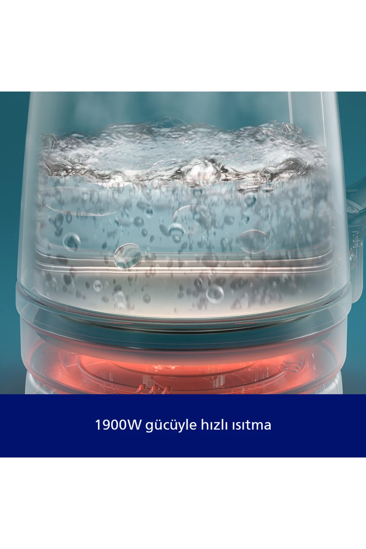 5000 Serisi Çay Makinesi, 2.2 Litre, 1900W, Çay ve Mama Suyu hazırlama, HD7360/00