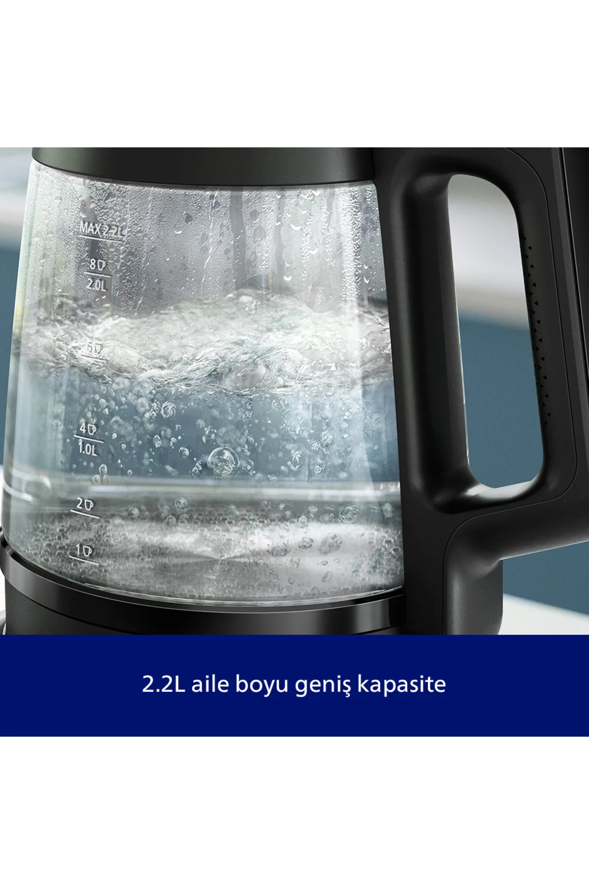 5000 Serisi Çay Makinesi, 2.2 Litre, 1900W, Çay ve Mama Suyu hazırlama, HD7360/00