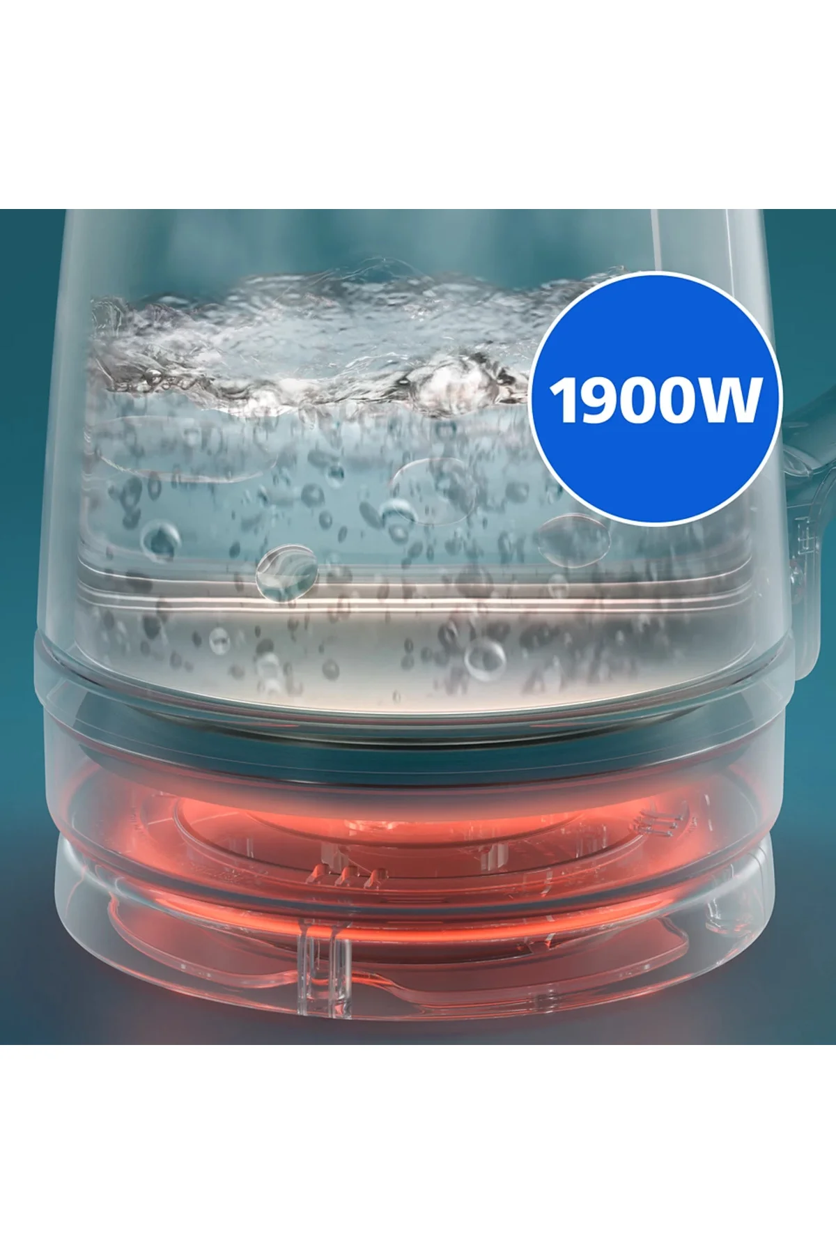 5000 Serisi Çay Makinesi, 2.2 Litre, 1900W, Çay ve Mama Suyu hazı