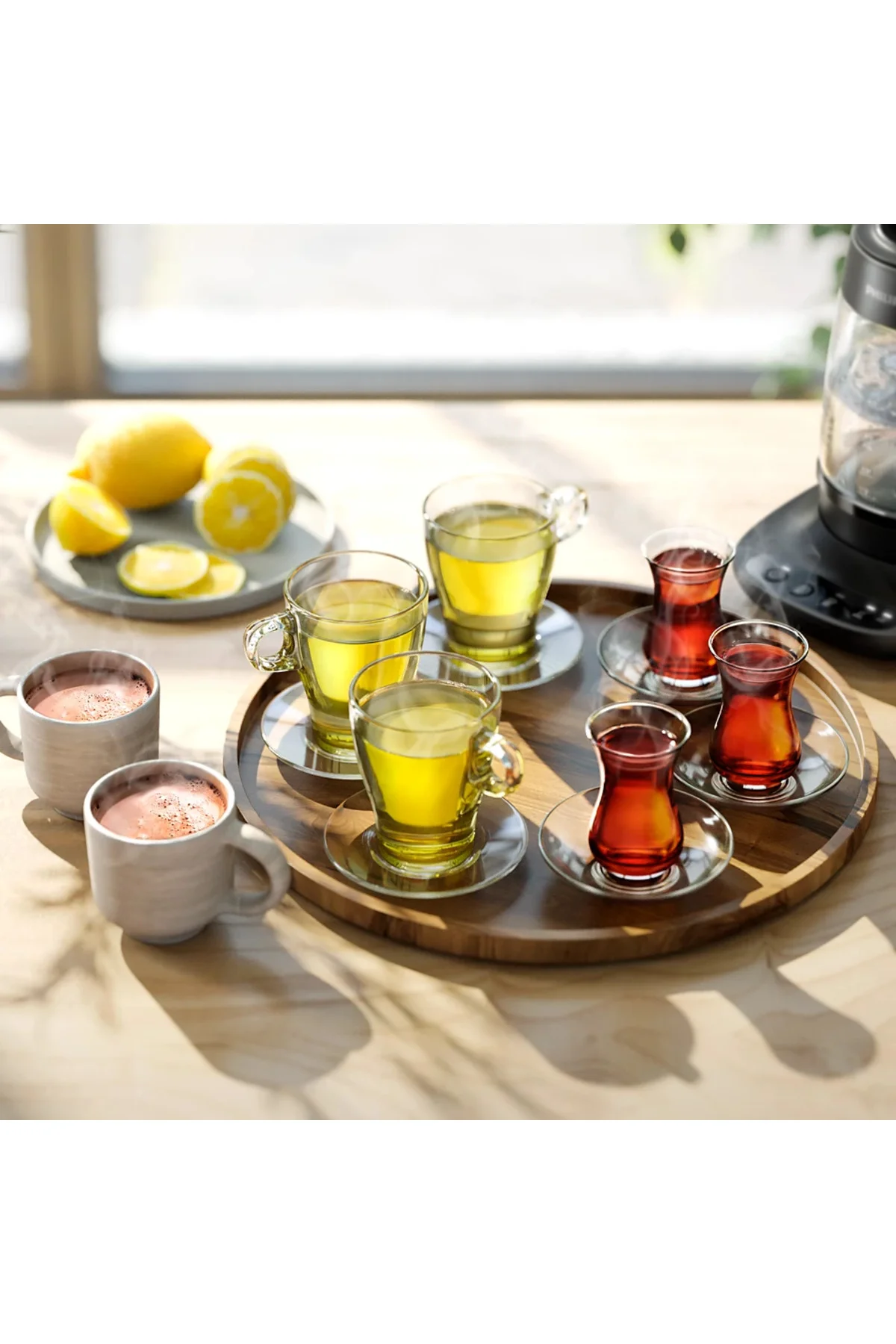 5000 Serisi Çay Makinesi, 2.2 Litre, 1900W, Çay ve Mama Suyu hazı