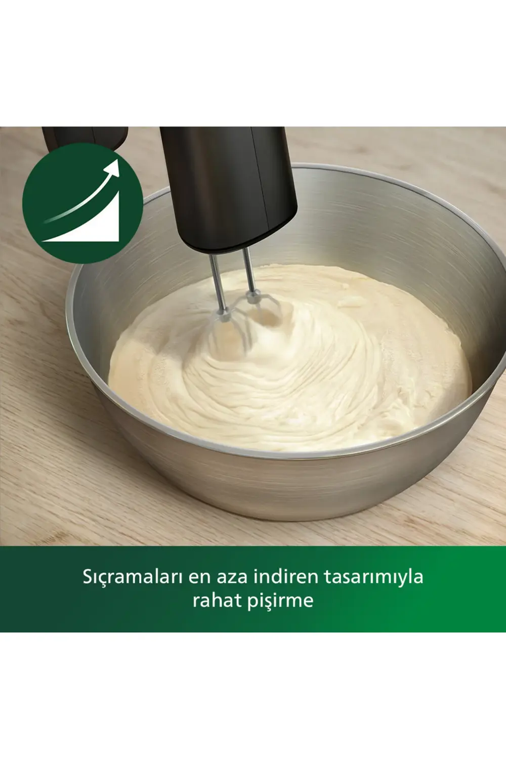 5000 Serisi El Mikseri, 500W, Sıçrama Önleyici, HR3781/00