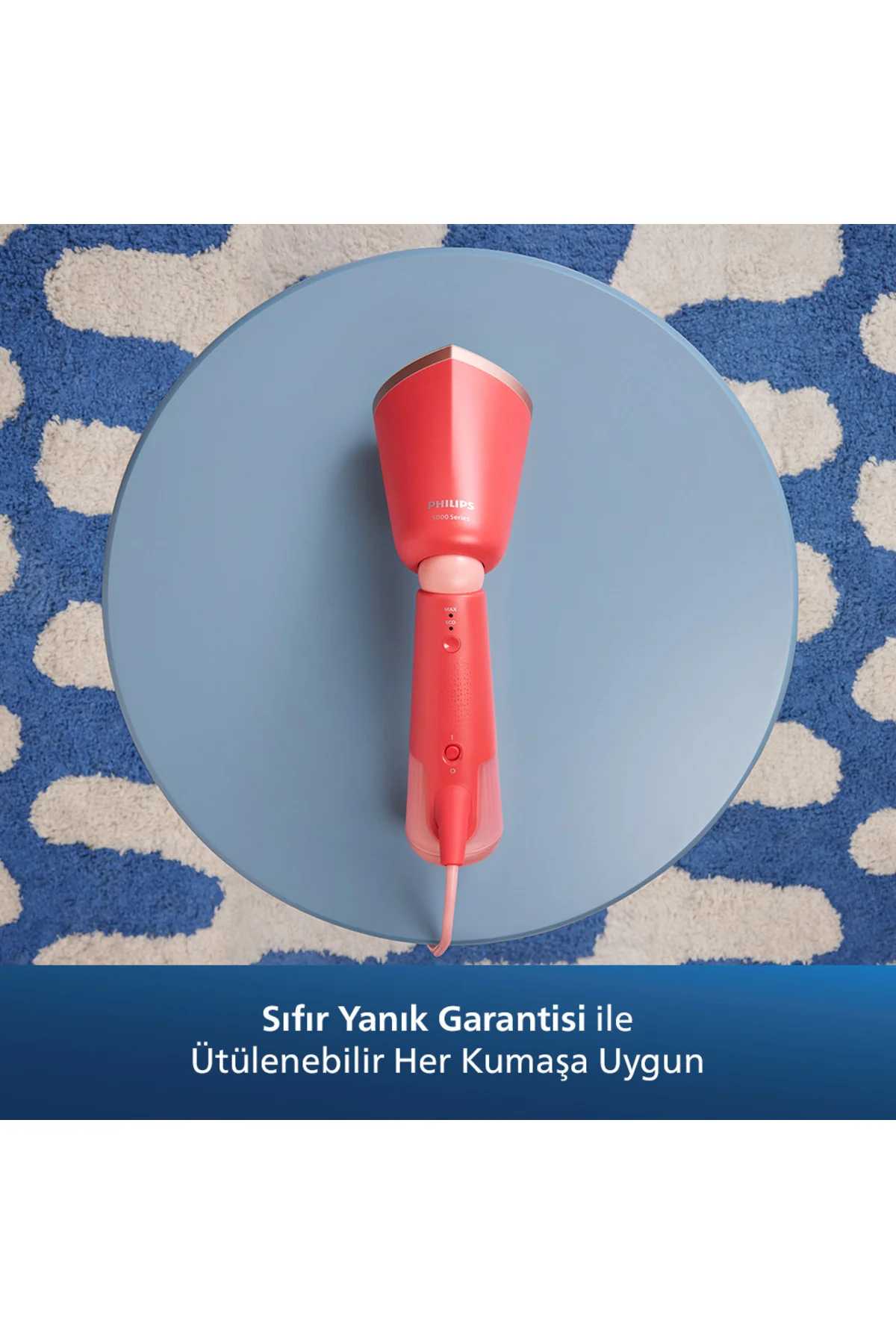 5000 Serisi El Tipi Buharlı Düzleştirici, 24 g/dk'ya Kadar Kesint