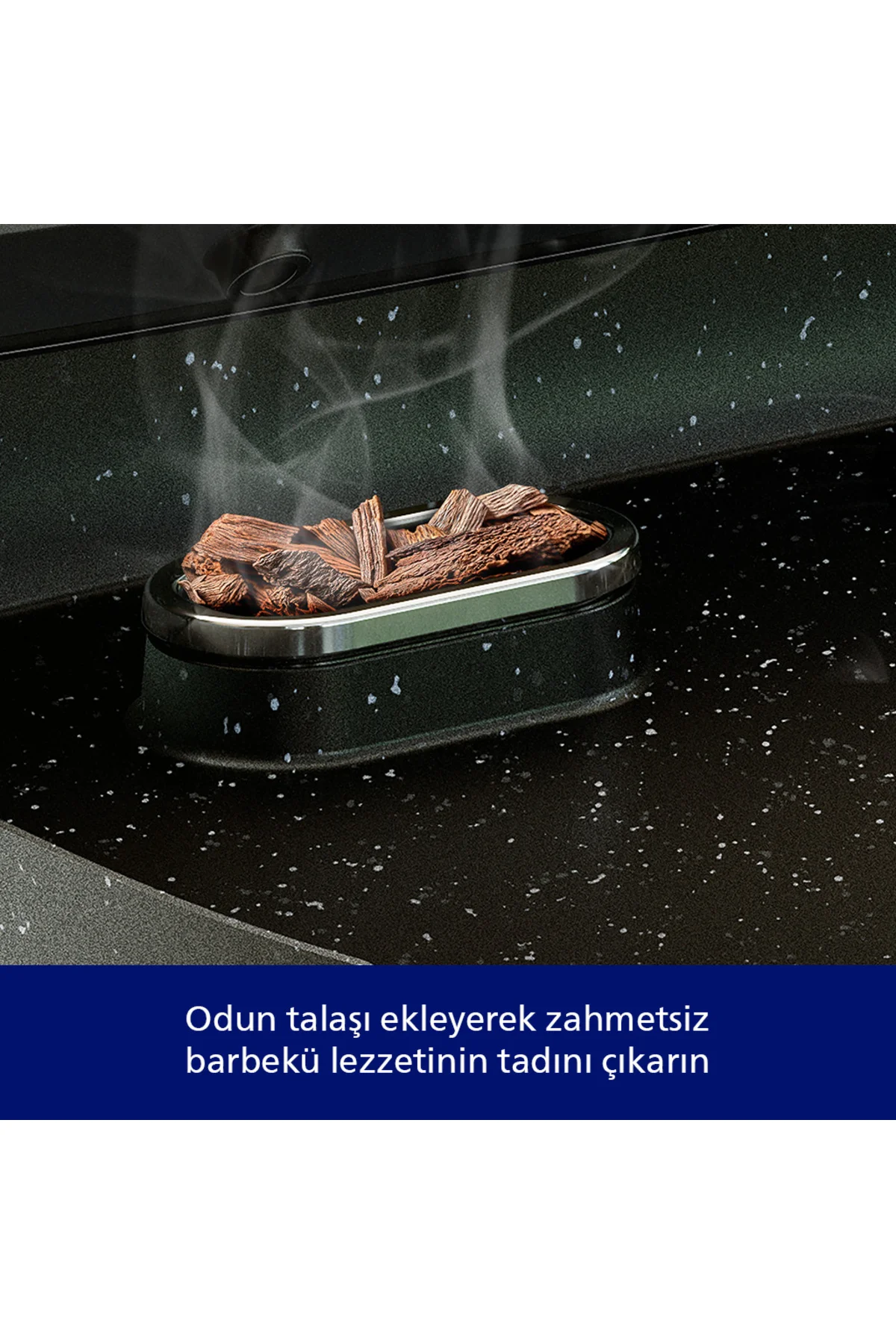 5000 Serisi Elektrikli Izgara 2400W, Aroma İnfüzörü ve Tütsüleyici, 5 Sıcaklık Ayarı, HD6212/90