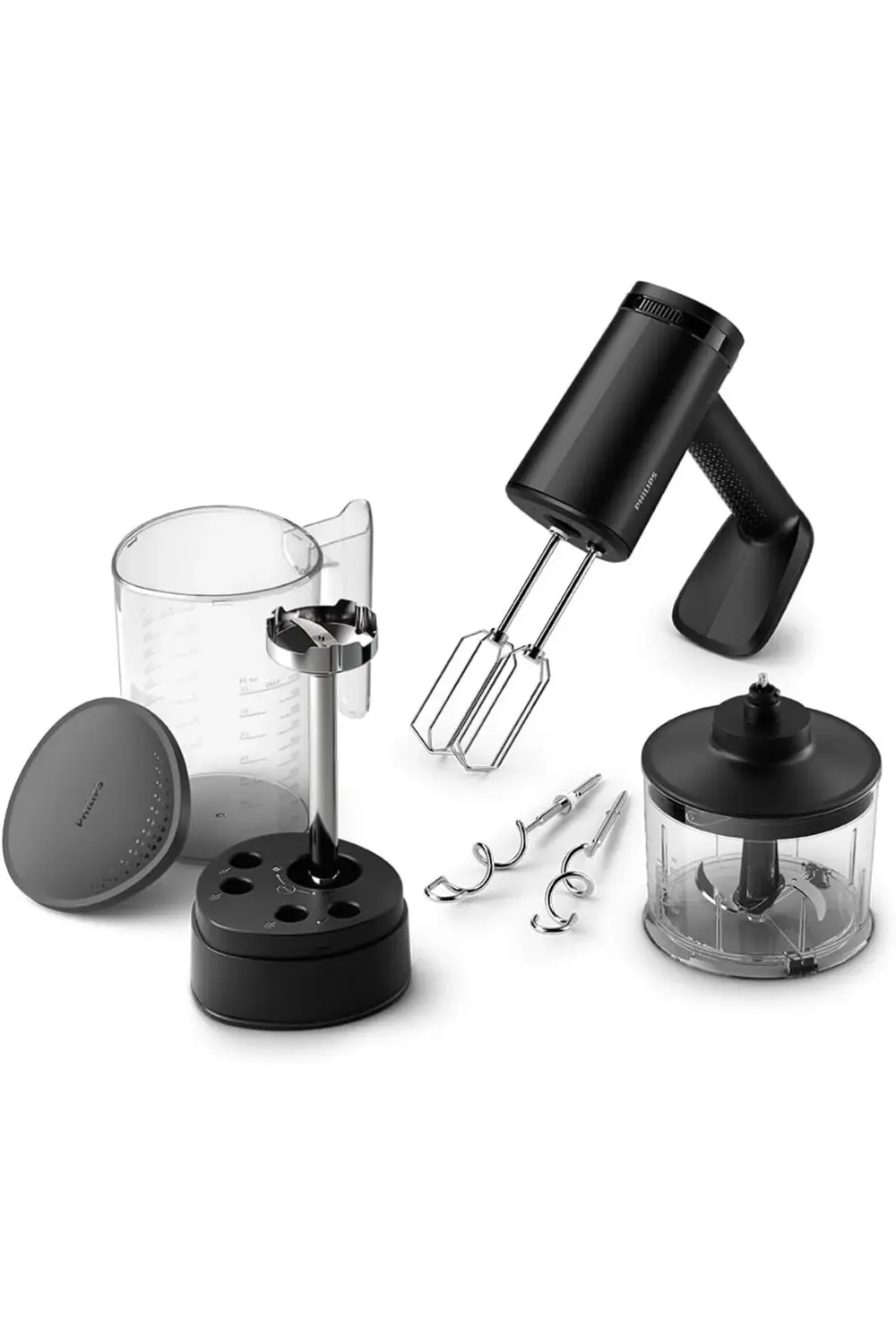 5000 Serisi Güçlü El Mikser Seti 500W, El Blender Aparatı, Doğray