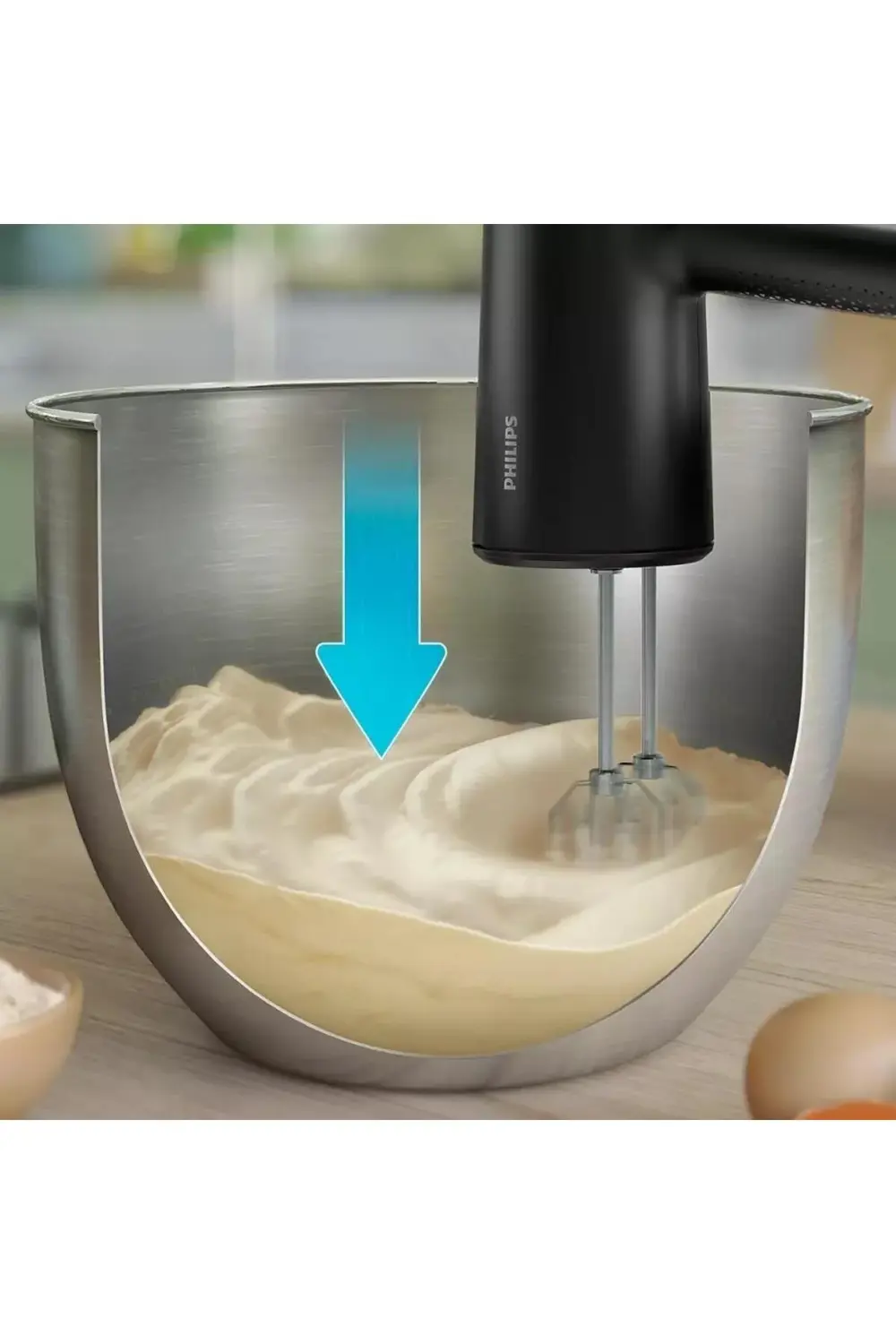 Philips 5000 Serisi Güçlü El Mikser Seti 500W, El Blender Aparatı, 5 Hız