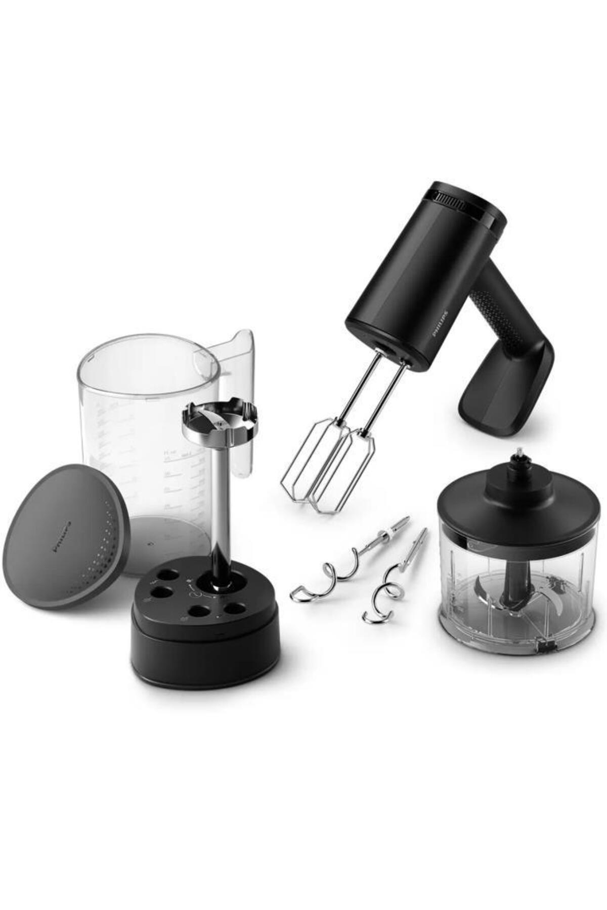 5000 Serisi Güçlü El Mikser Seti 500W, El Blender Aparatı, 5 Hız 