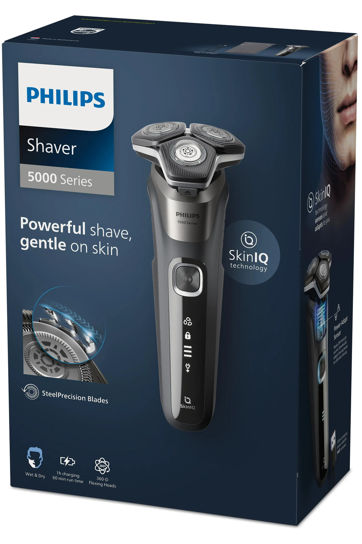 Philips 5000 Serisi Tıraş Makinesi S5887/10,Sinekkaydı Tıraş,Islak Ve Kur