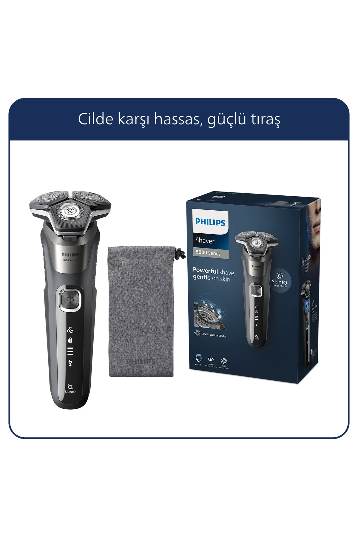 5000 Serisi Tıraş Makinesi S5887/10,sinekkaydı Tıraş,ıslak Ve Kur