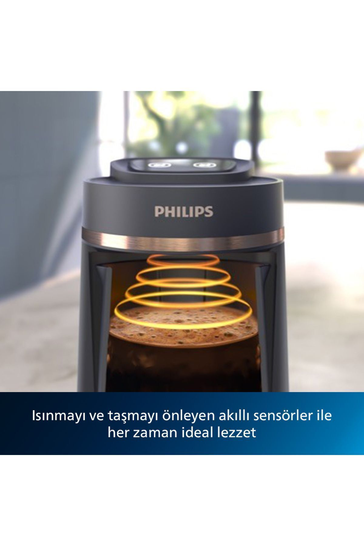 5000 Serisi Türk Kahvesi Makinesi, Közde Türk Kahvesi Pişirme Fon