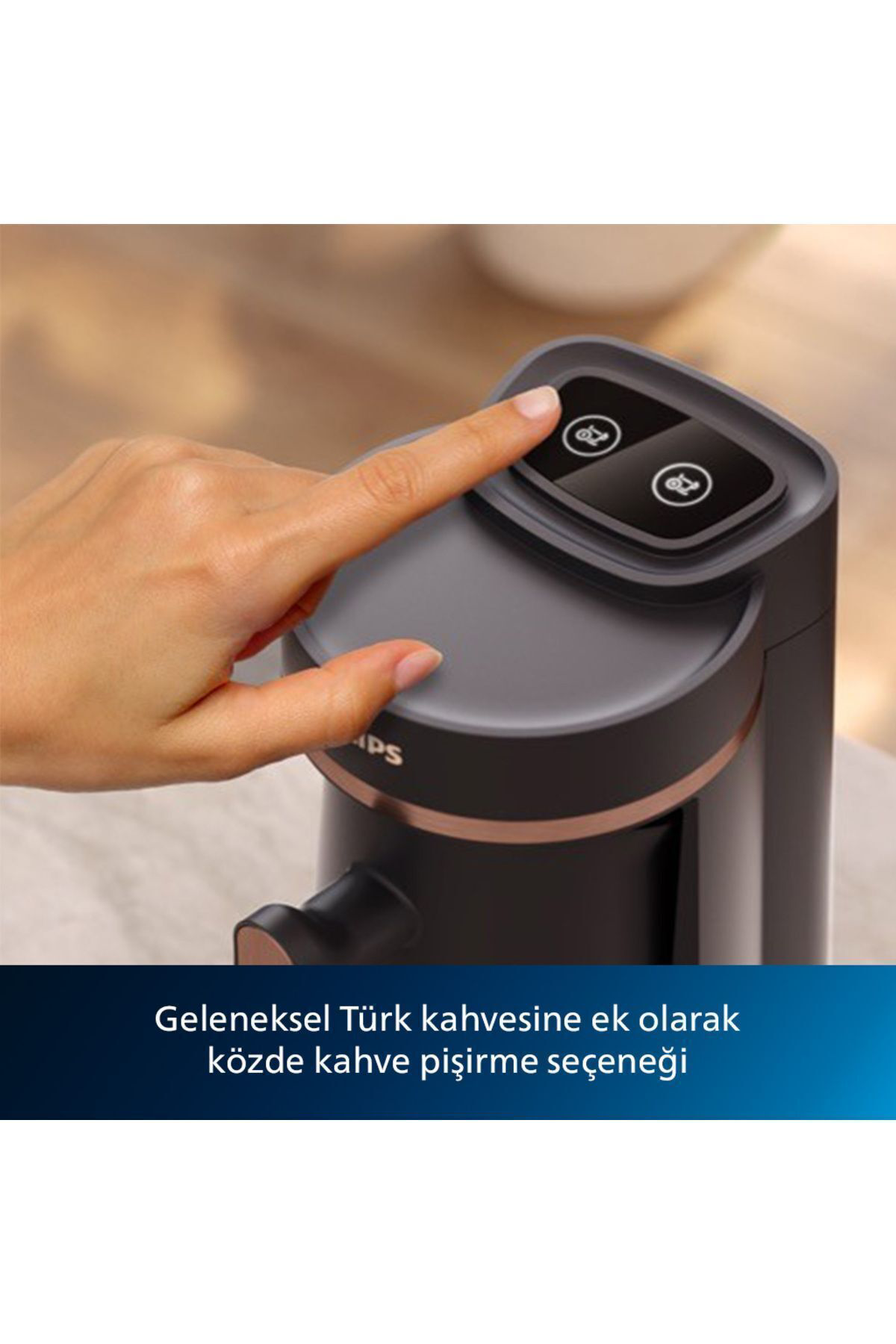 5000 Serisi Türk Kahvesi Makinesi, Közde Türk Kahvesi Pişirme Fon