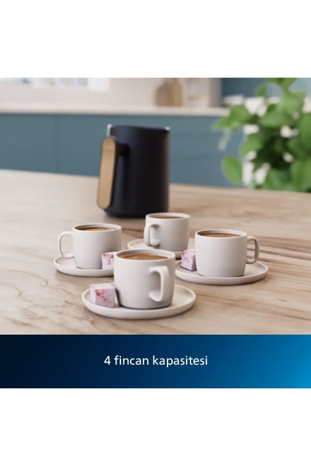 Philips 5000 Serisi Türk Kahvesi Makinesi, Közde Türk Kahvesi Pişirme Fon