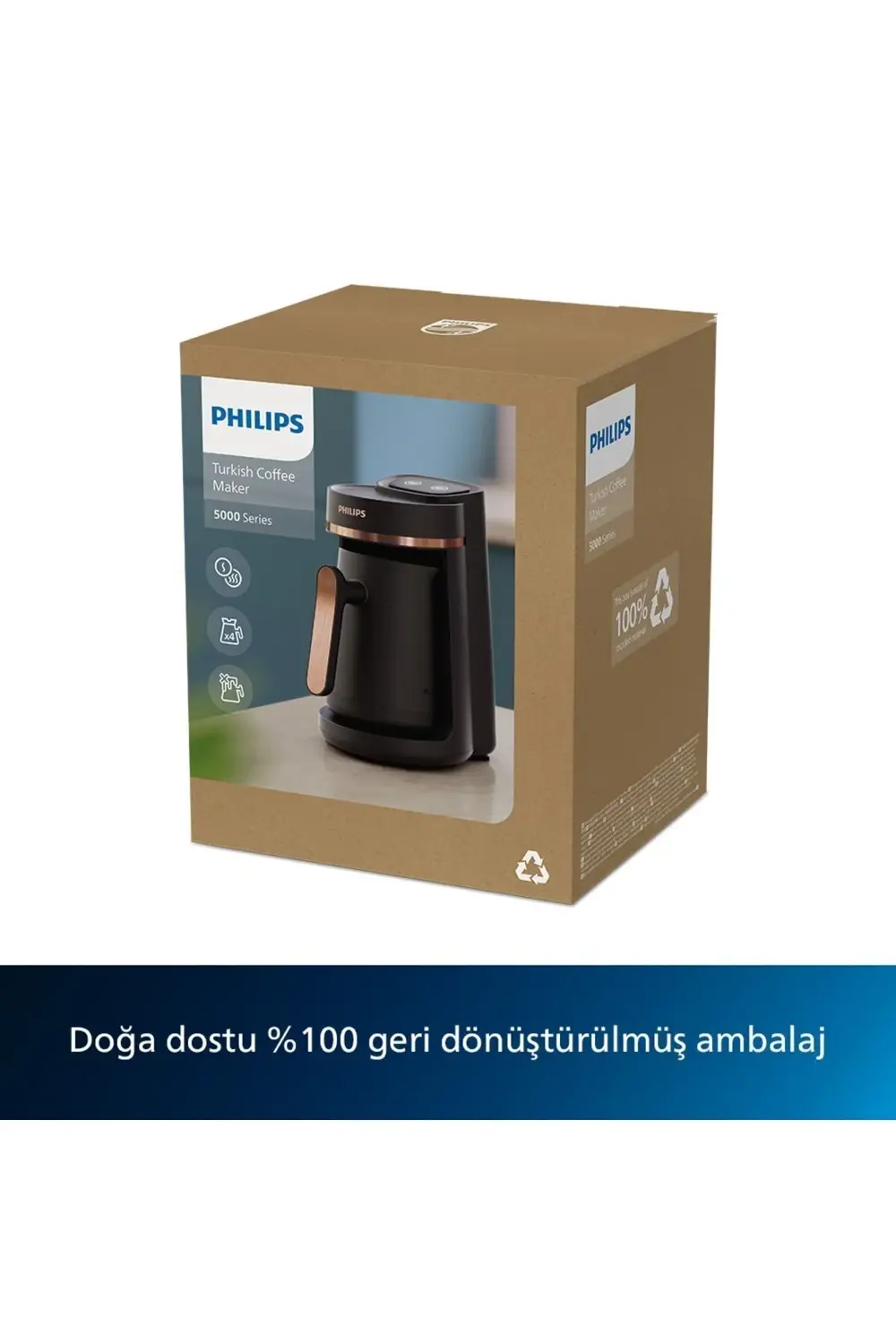 Philips 5000 Serisi Türk Kahvesi Makinesi, Közde Türk Kahvesi Pişirme Fon