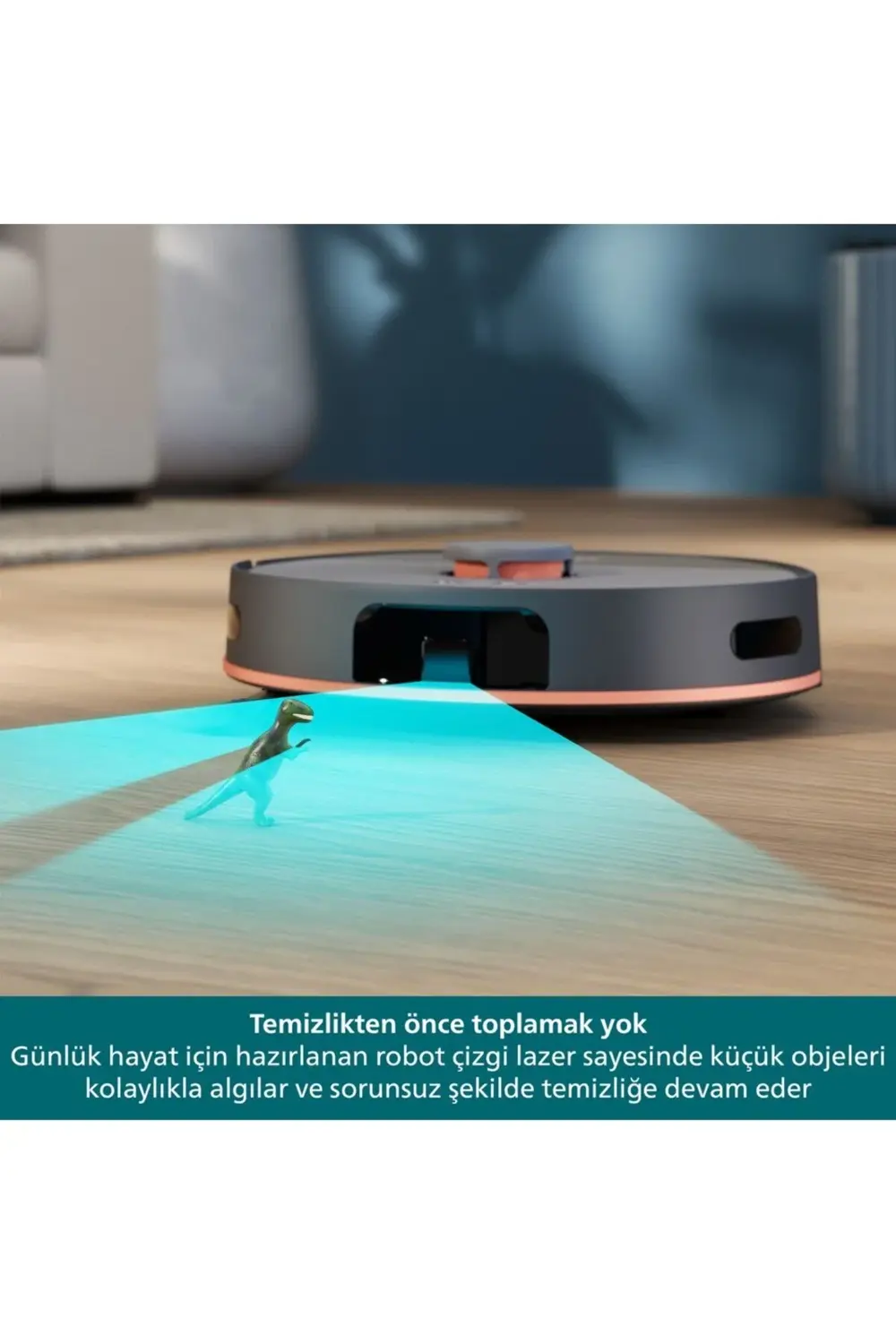 Philips 5000 Serisi Xu5100/10 İslak & Kuru Robot Süpürge
