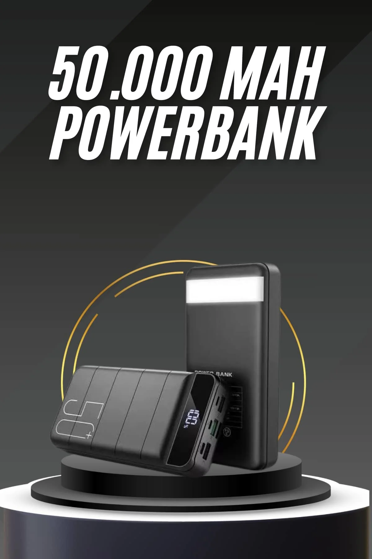 50.000 Mah Led Dijital Göstergeli USB Çıkışı Powerbank Fiyatı, Yorumları ve Özellikleri