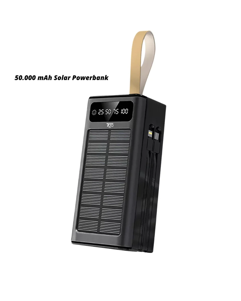 50.000 Powerbank güneş enerjili - Lisinya 50.000 Powerbank güneş enerjili - Lisinya